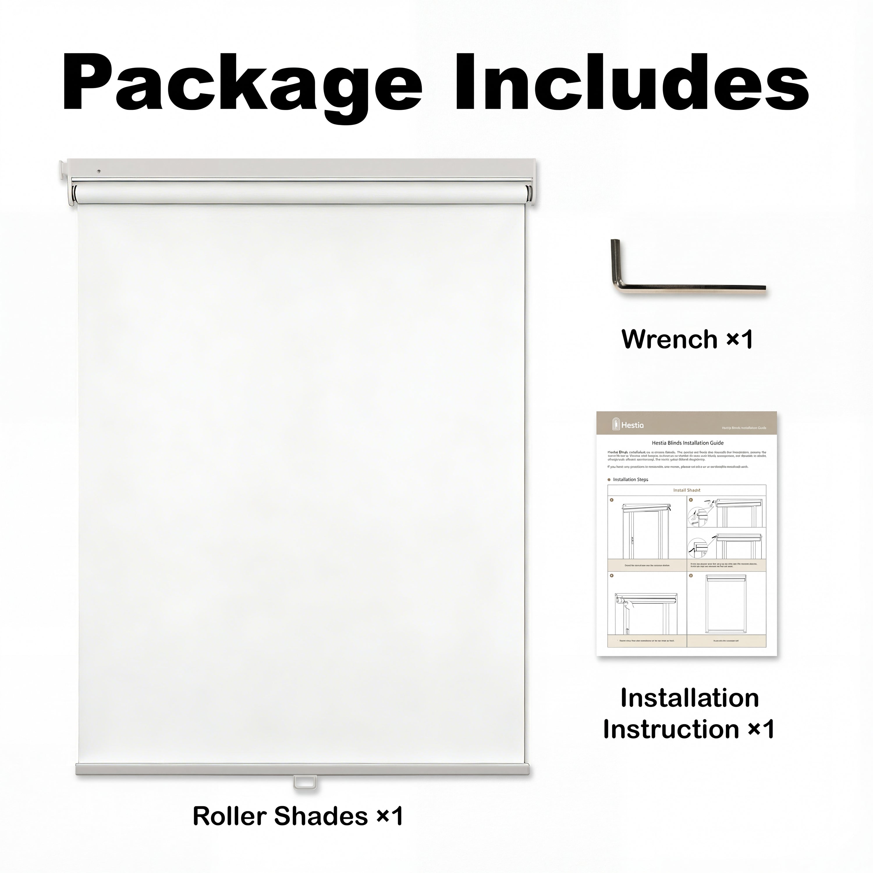 No Drill Blackout Waterproof Roller Blinds for Shower
