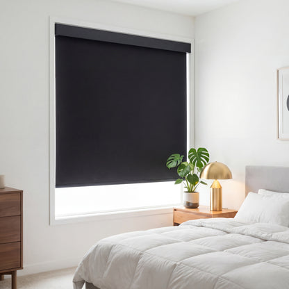 No-Drill Blackout Roller Shades