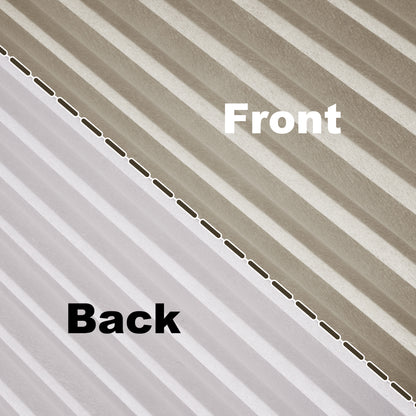 no-drill light filtering top down bottom up cellular shades front and back