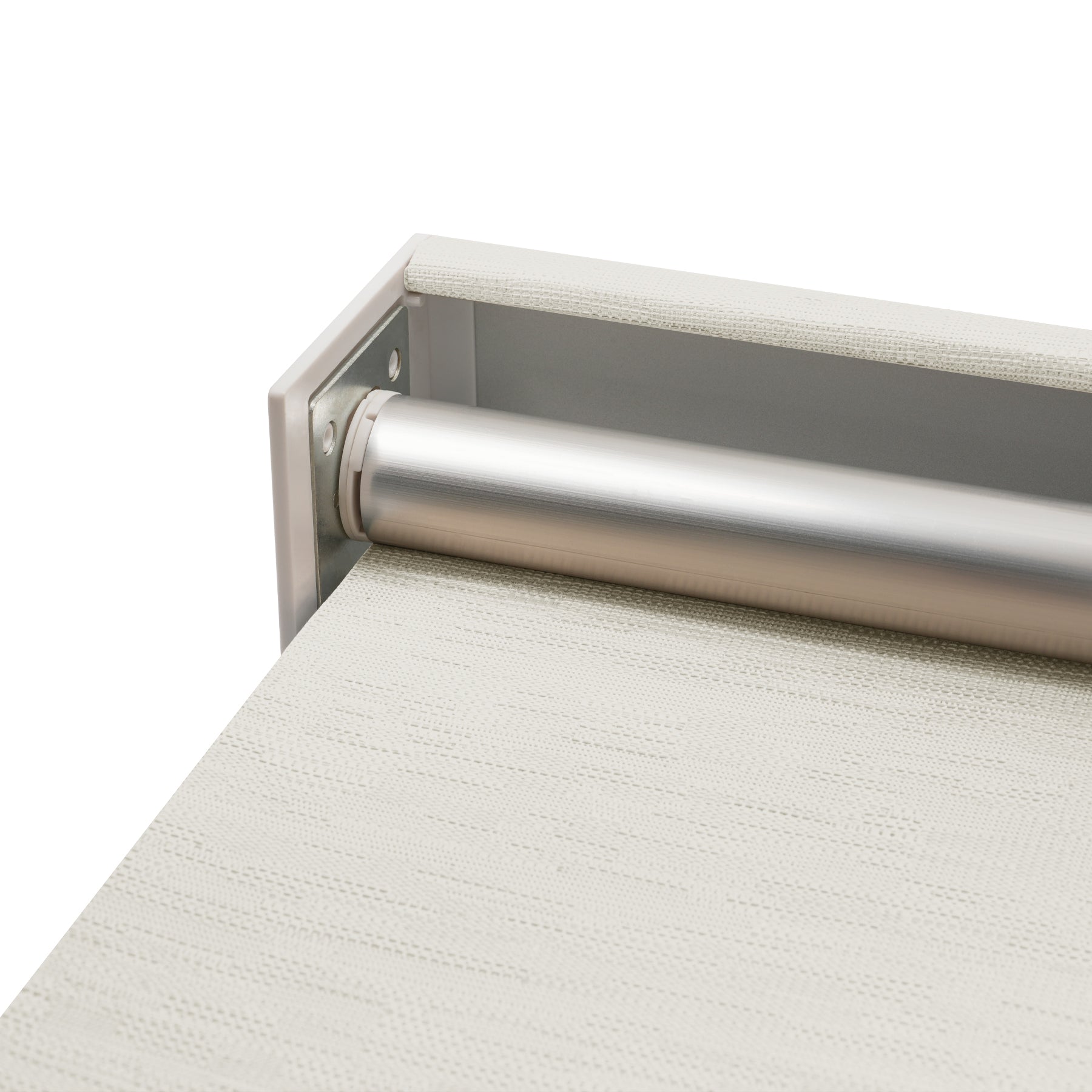 sheer modern design bedroom scenic roller shades — tube