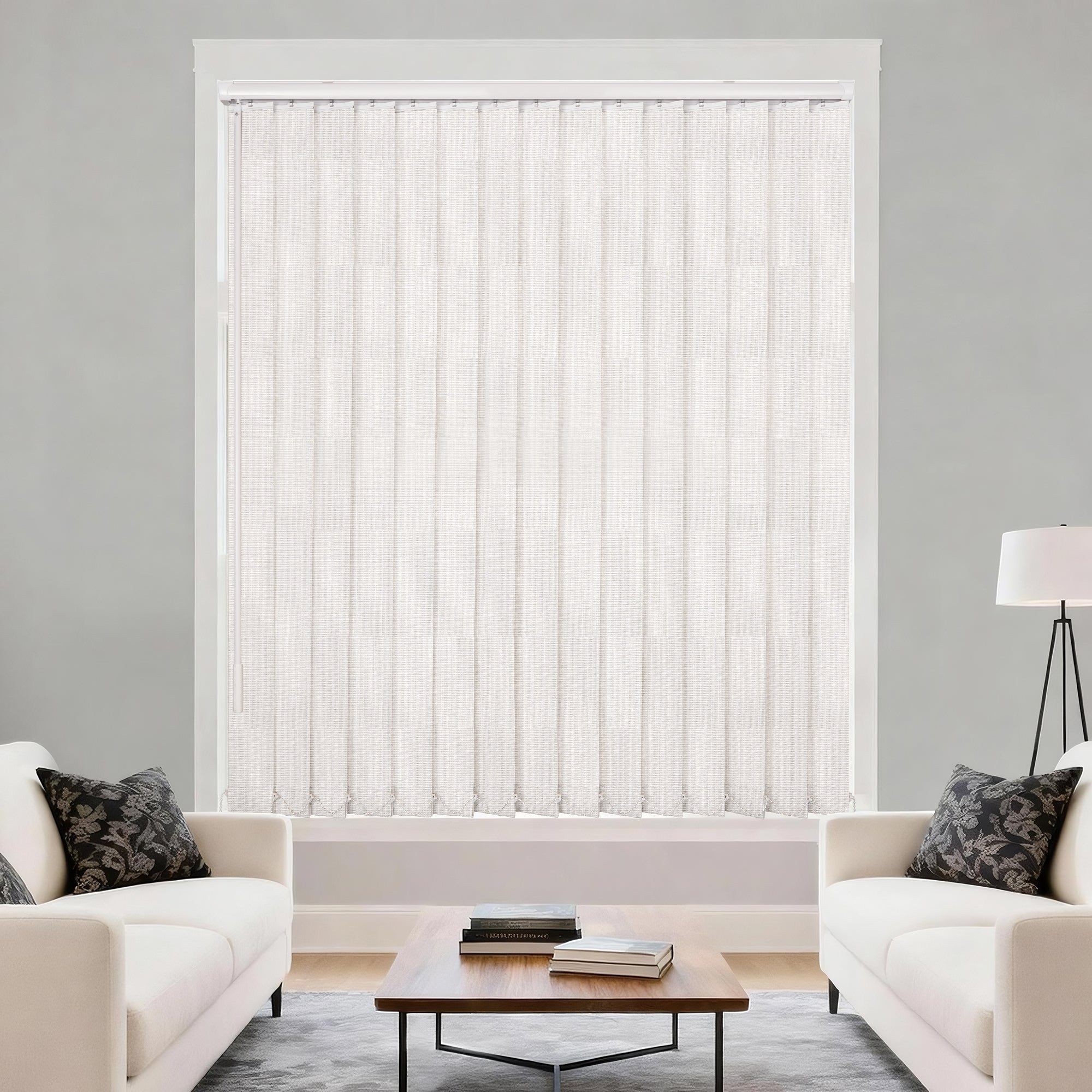 Hestia vertical blinds for sliding glass doors & large windows