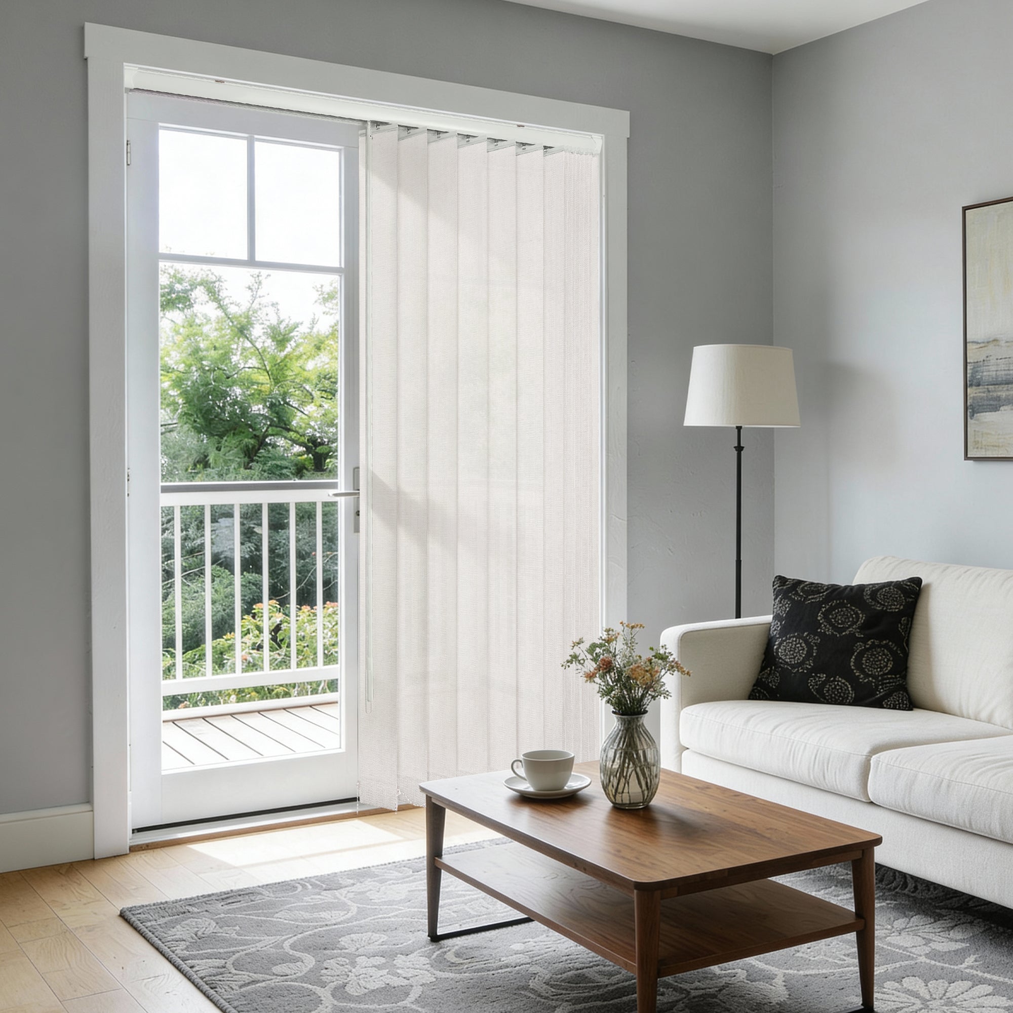 Vinyl Roller Vertical Blinds for Sliding Door