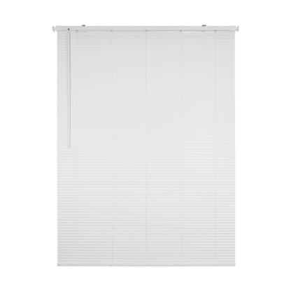 1 inch cordless no drill room darkening pvc blinds with closed slats