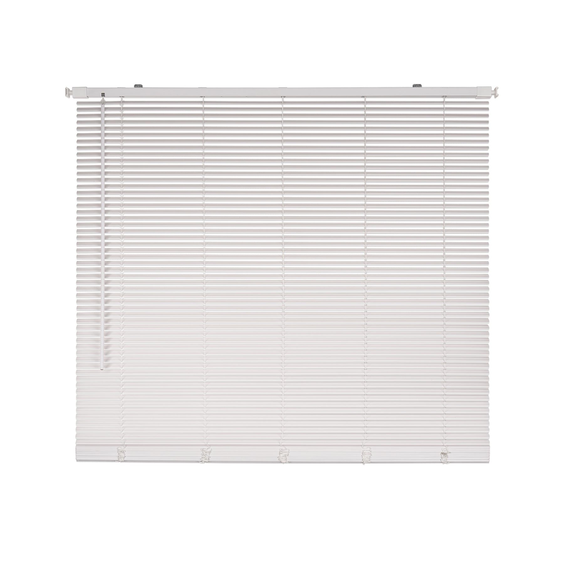 1 inch cordless no drill room darkening pvc blinds with open slats