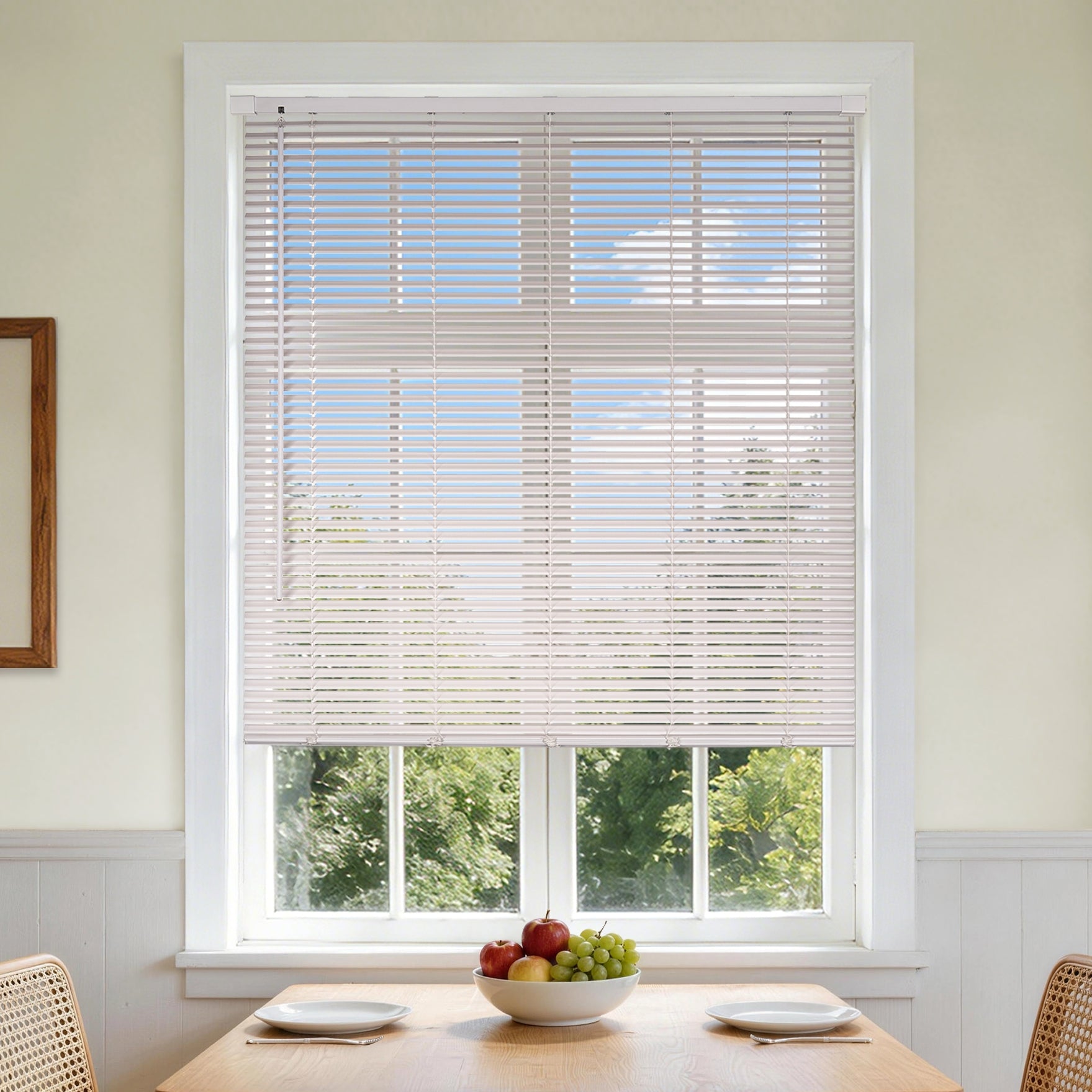 1-Inch PVC Mini Blinds, No-Drill & Cordless | Hestia – Hestia Blinds