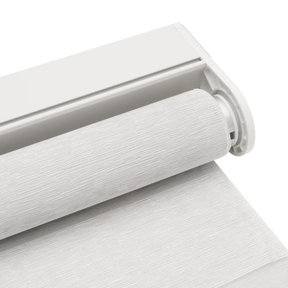 no-drill light filtering linen-like bathroom zebra shades aluminum headrail and tube supporting stable hanging and smooth operation