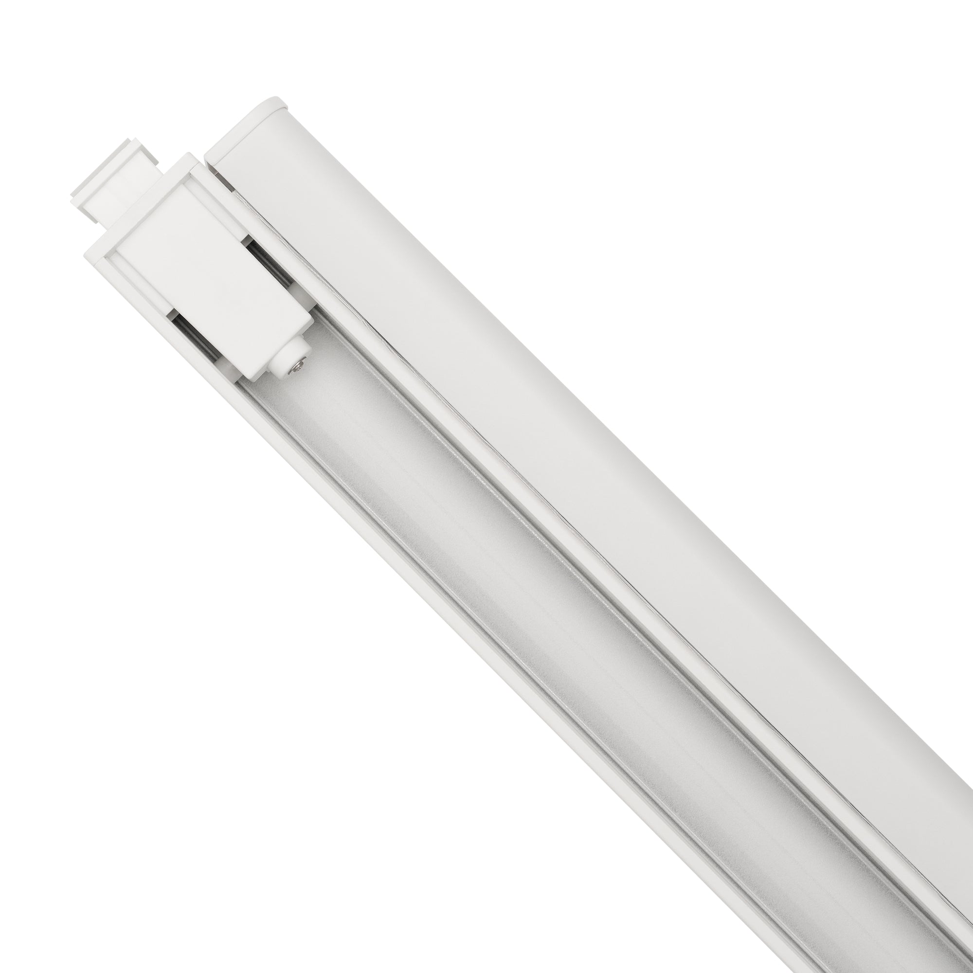 no-drill light filtering linen-like bathroom zebra shades headrail covering the no-drill mechanism inside