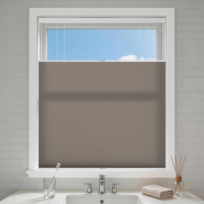 no drill top down bottom up cellular shades light filtering-color-driftwood