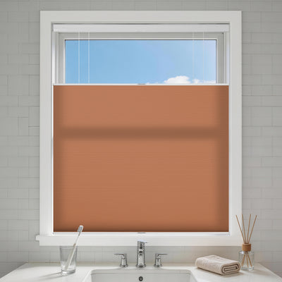 no drill top down bottom up cellular shades light filtering-color-bruschetta