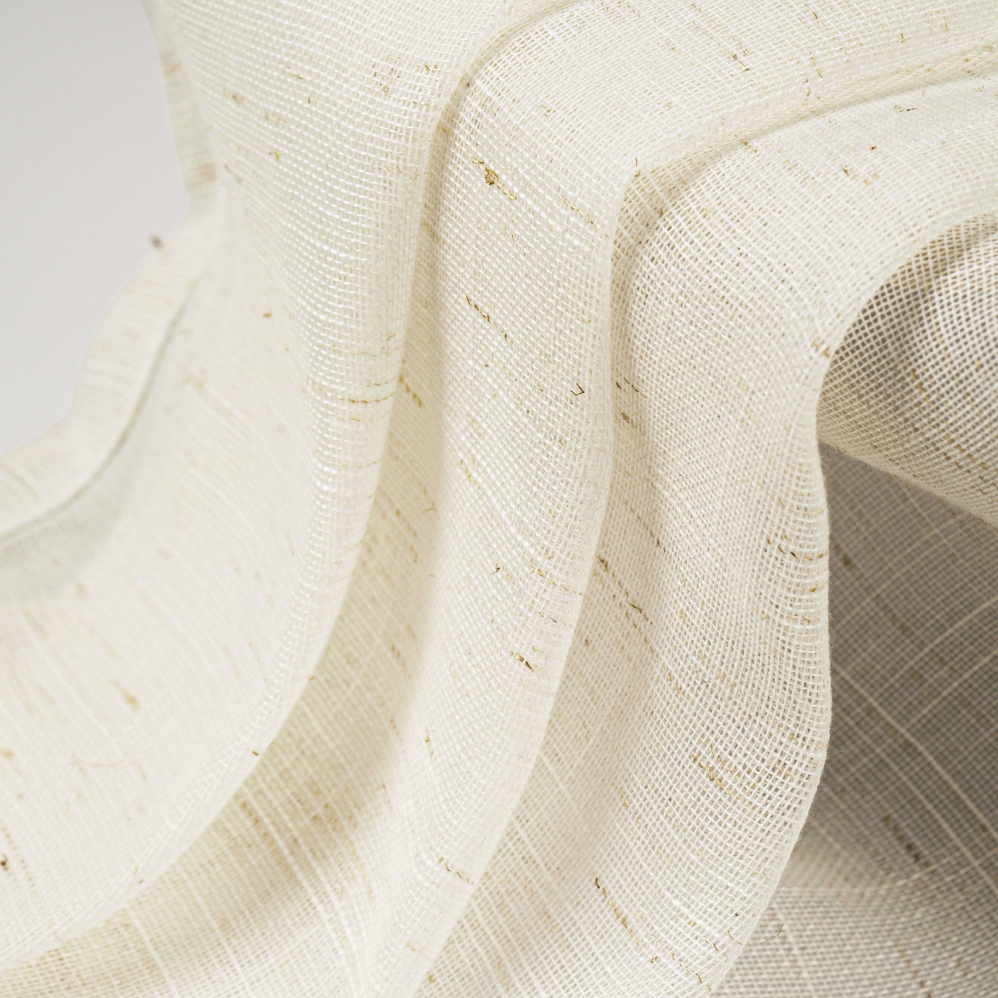 no drill natural linen thermal insulated cellular shades fabric | hestia blinds
