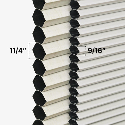cell size comparison | hestia blinds