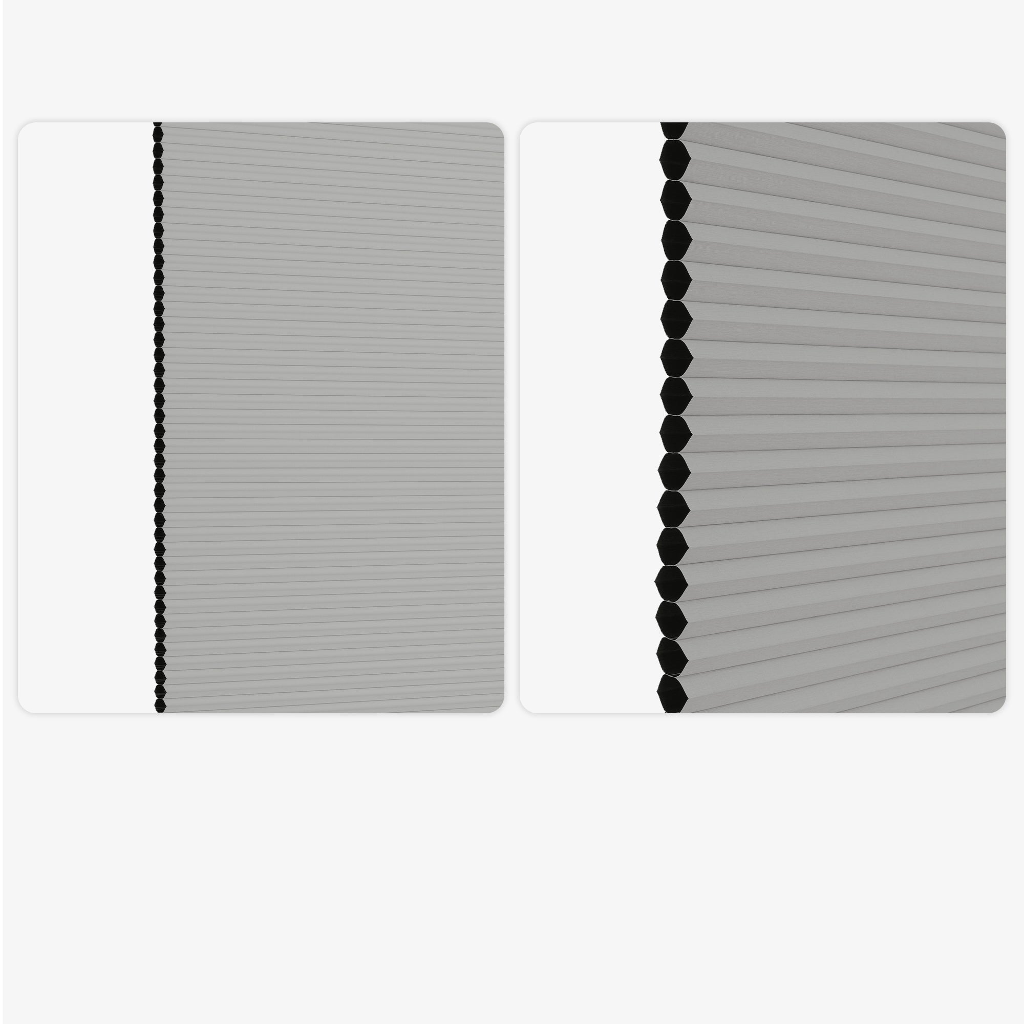 small cell vs large cell on honeycomb window shades | hestia blinds
