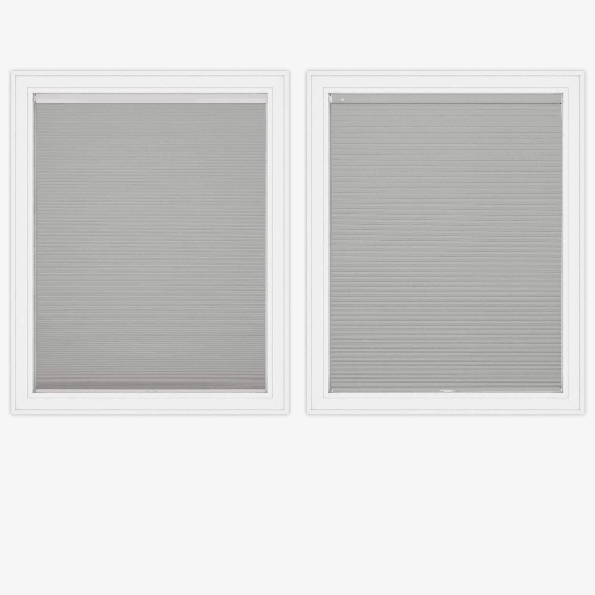 comparison of cellular window shades with different cell sizes | hestia blinds
