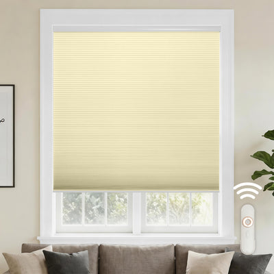 motorized cellular shades-blackout-color-bone white