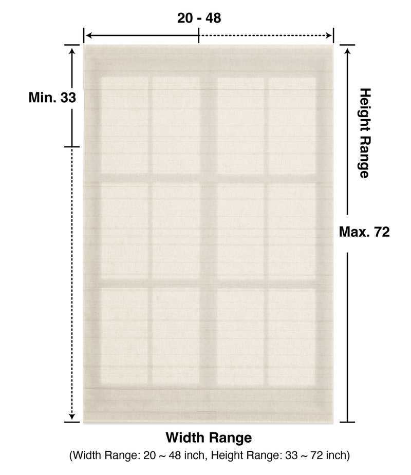 Window Dimension Diagram