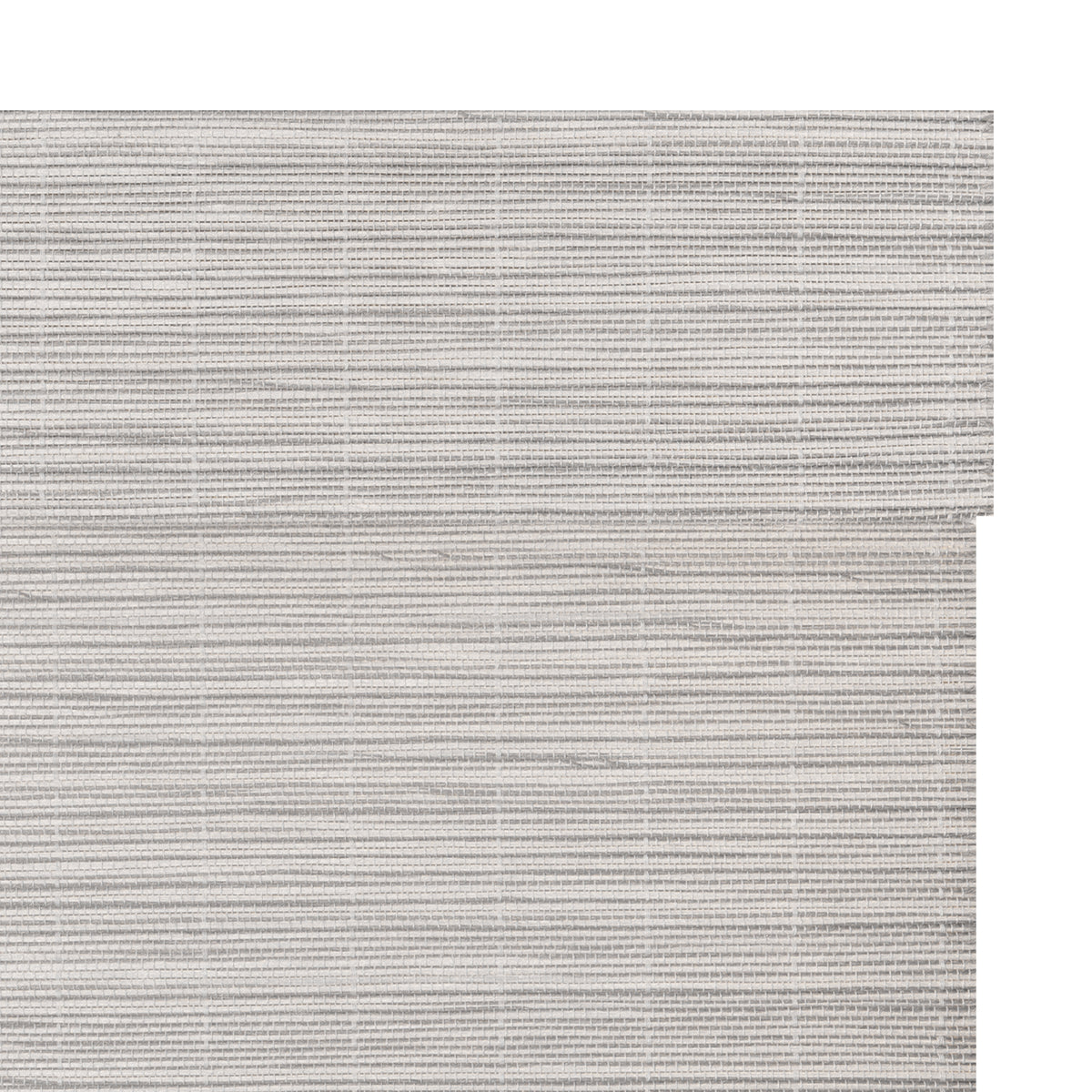no drill cordless wood yarn woven shades mica white fabric close-up revealing weaved textile with delicate fibers and smooth refined surface texture | Hestia Blinds