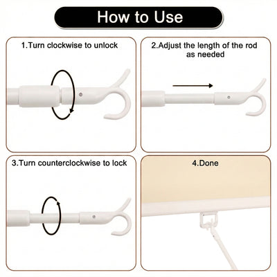 Draw Rod for Cordless Window Blinds & Shades