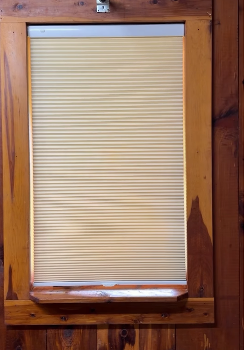no drill waterproof cellular shades | hestia blinds