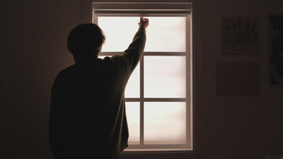 No-Drill Blackout Roller Shades