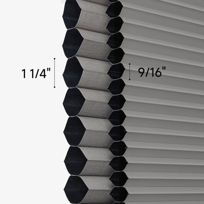 Premium Large-Cell Cellular Shades with Fabric-Wrapped Rails